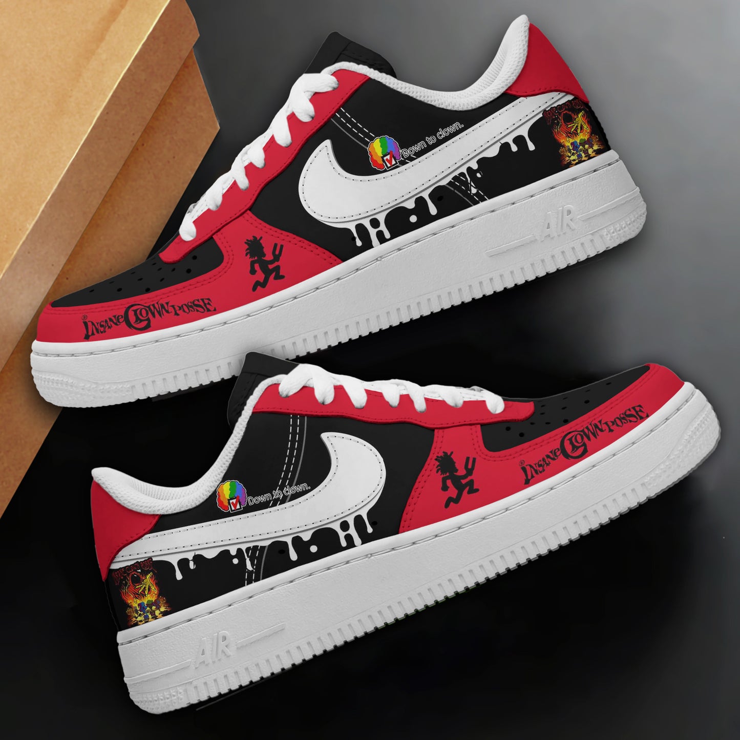 Ideafootwear Insane Clown Posse Air Low-Top Sneakers Shoes For Men And Women
