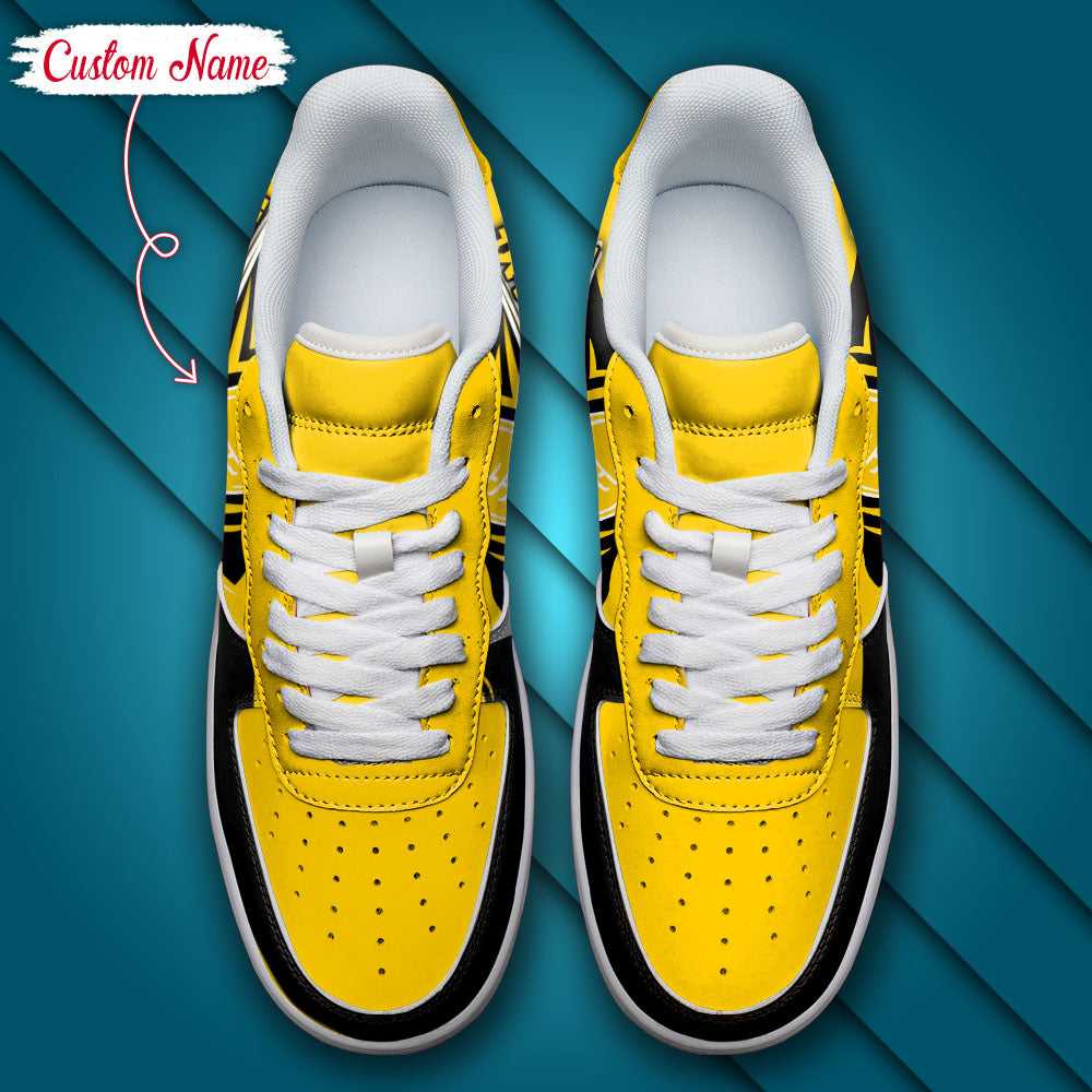 Ideafootwear Iowa Hawkeyes NCAA Air Low-Top Sneakers Shoes For Men And Women