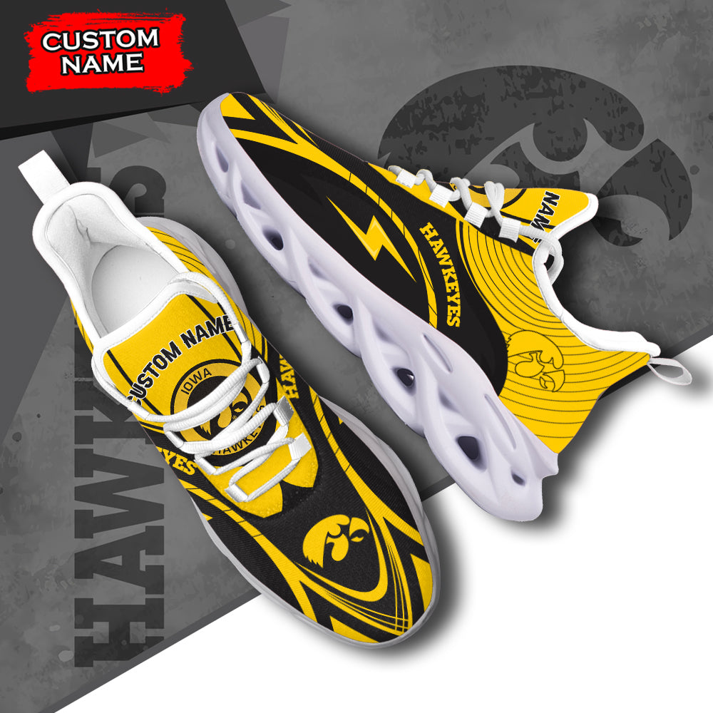 Ideafootwear Iowa Hawkeyes NCAA Max Soul Shoes Sneakers For Men And Women