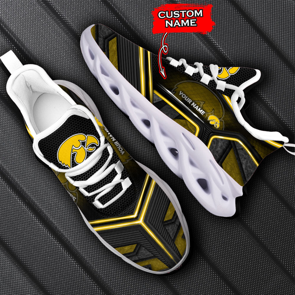 Ideafootwear Iowa Hawkeyes NCAA Max Soul Shoes Sneakers For Men And Women