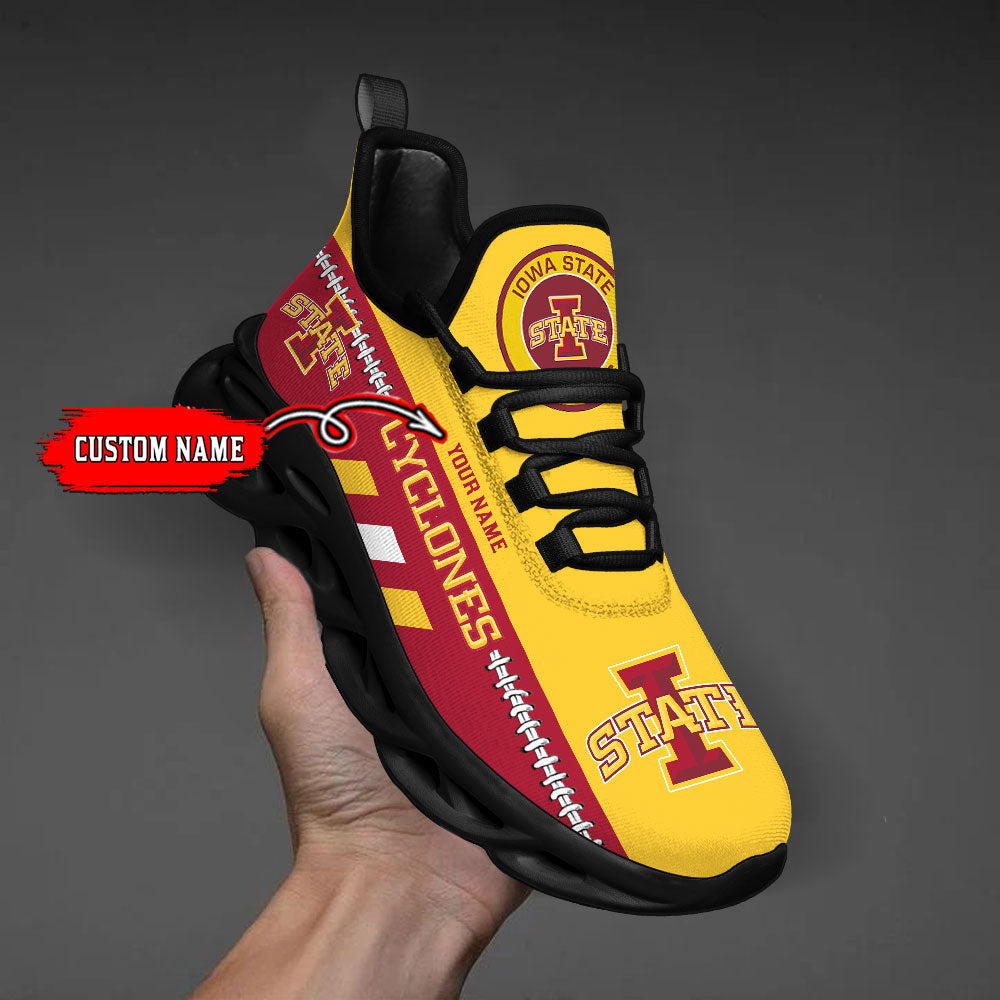 Ideafootwear Iowa State Cyclones Max Soul Shoes Sneakers For Men And Women