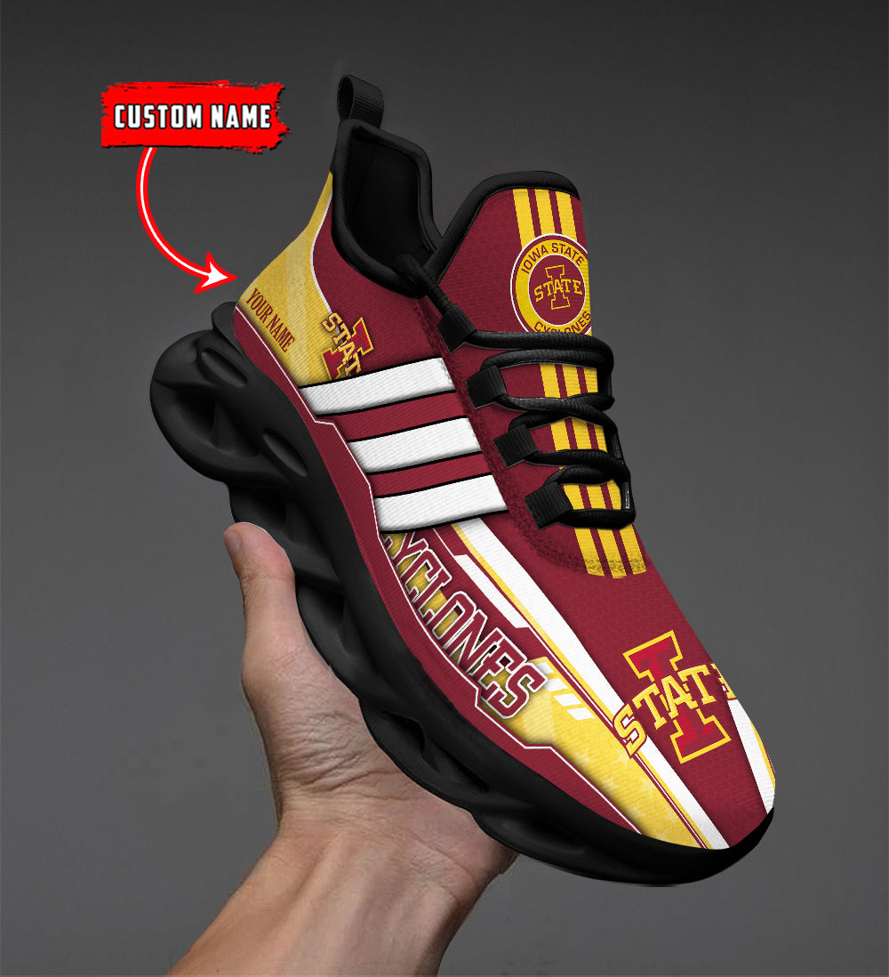 Ideafootwear Iowa State Cyclones Max Soul Shoes Sneakers For Men And Women