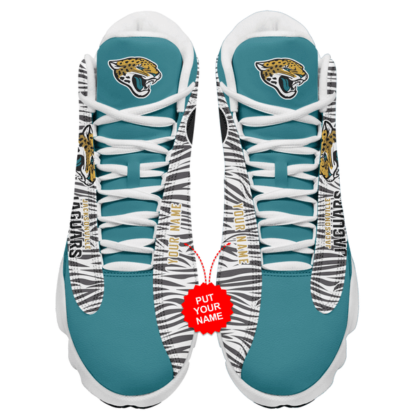 Ideafootwear Jacksonville Jaguars NFL AJ13 Sneakers Shoes For Men And Women