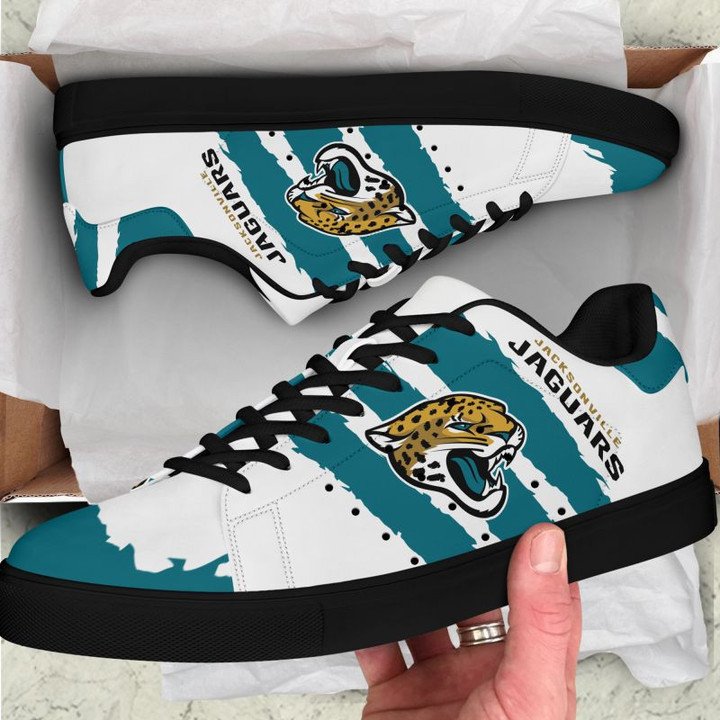Ideafootwear Jacksonville Jaguars Skate Stan Shoes Sneakes For Men And Women