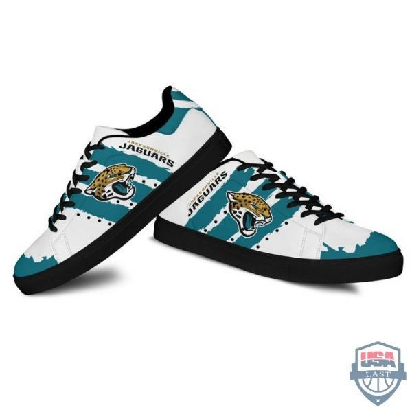 Ideafootwear Jacksonville Jaguars Skate Stan Shoes Sneakes For Men And Women