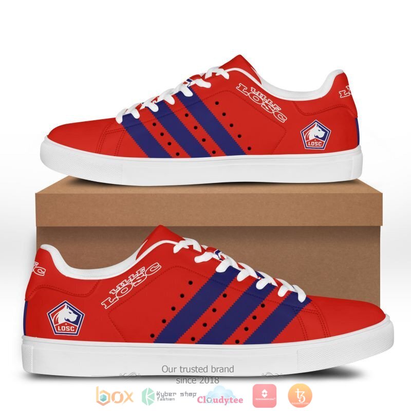 Ideafootwear LOSC Lille Skate Stan Shoes Sneakes For Men And Women