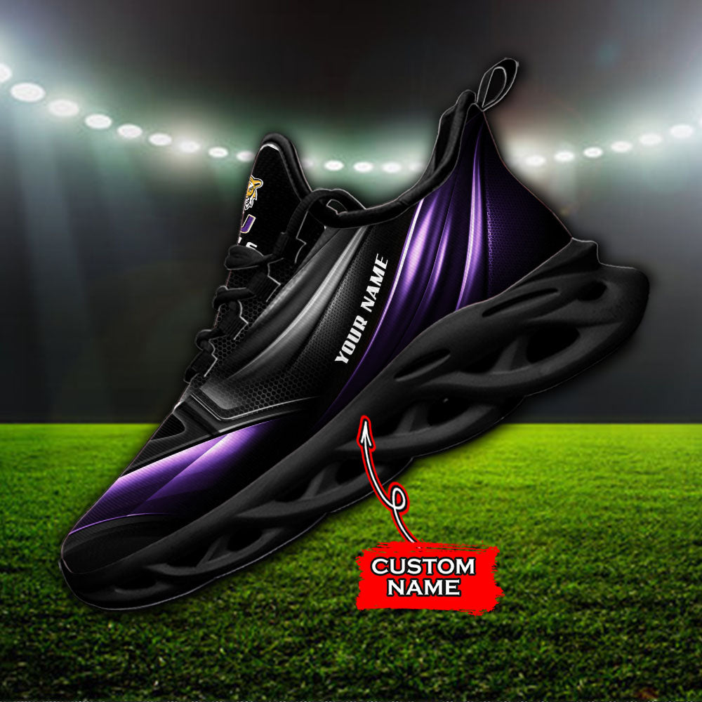 Ideafootwear LSU Tigers NCAA Max Soul Shoes Sneakers For Men And Women