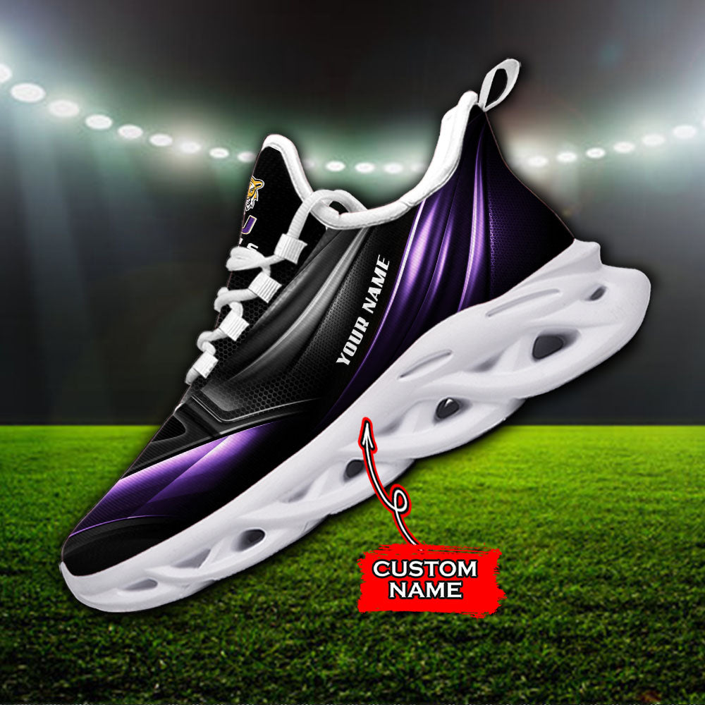 Ideafootwear LSU Tigers NCAA Max Soul Shoes Sneakers For Men And Women