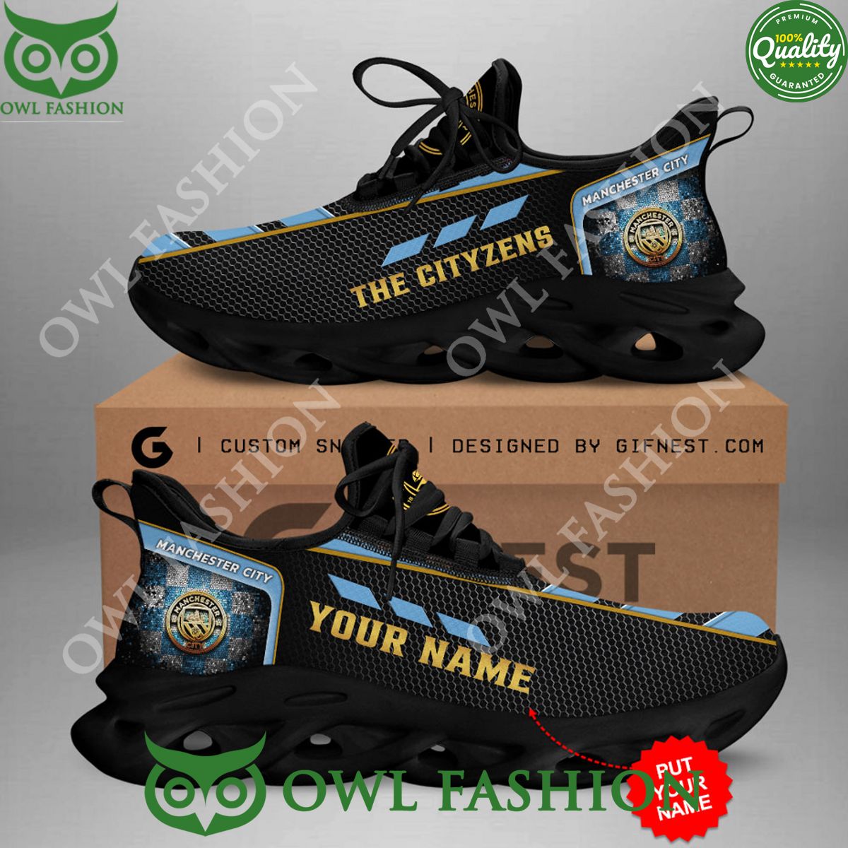 Ideafootwear Manchester City Max Soul Shoes Sneakers For Men And Women