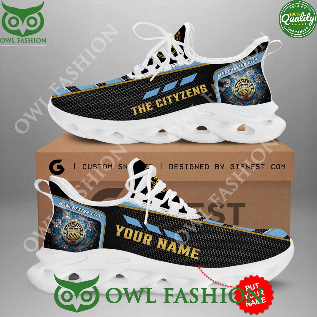 Ideafootwear Manchester City Max Soul Shoes Sneakers For Men And Women