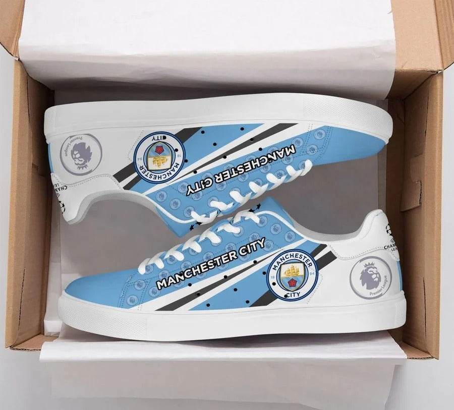 Ideafootwear Manchester City Skate Stan Shoes Sneakes For Men And Women