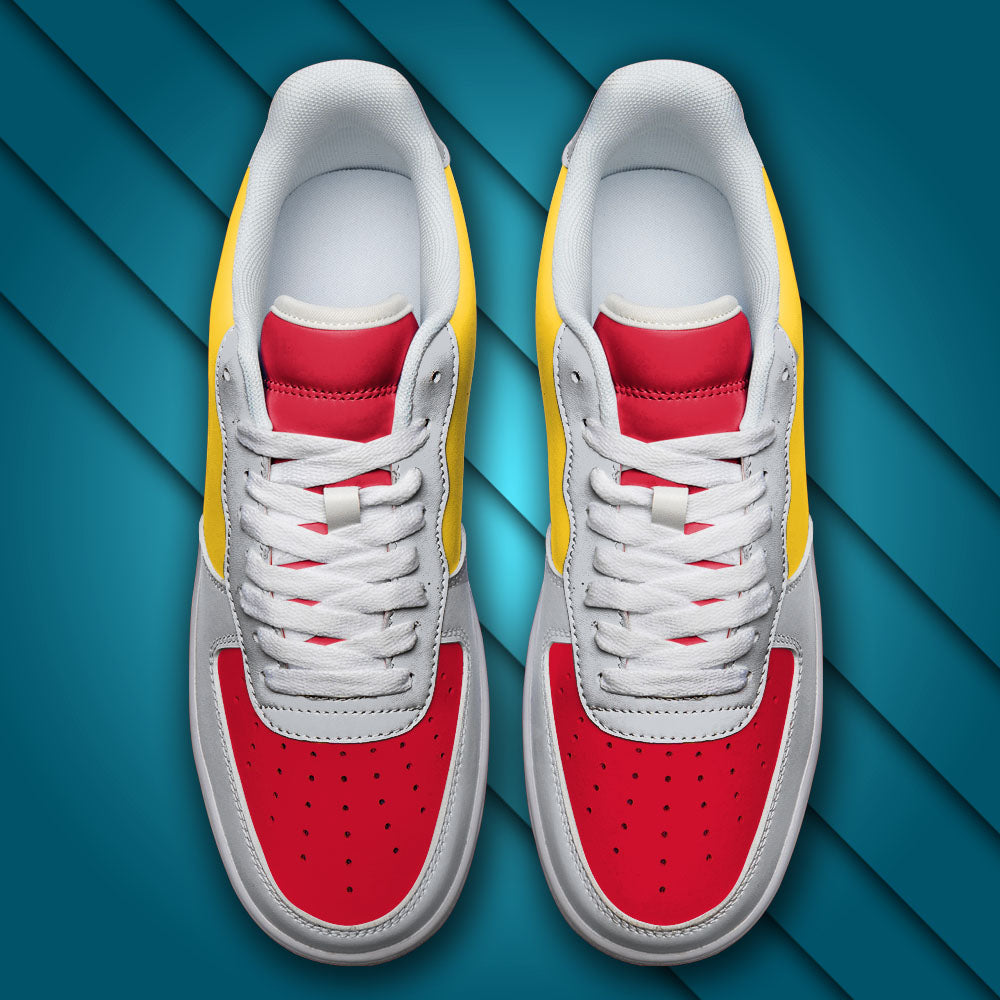 Ideafootwear Maryland Terrapins NCAA Air Low-Top Sneakers Shoes For Men And Women