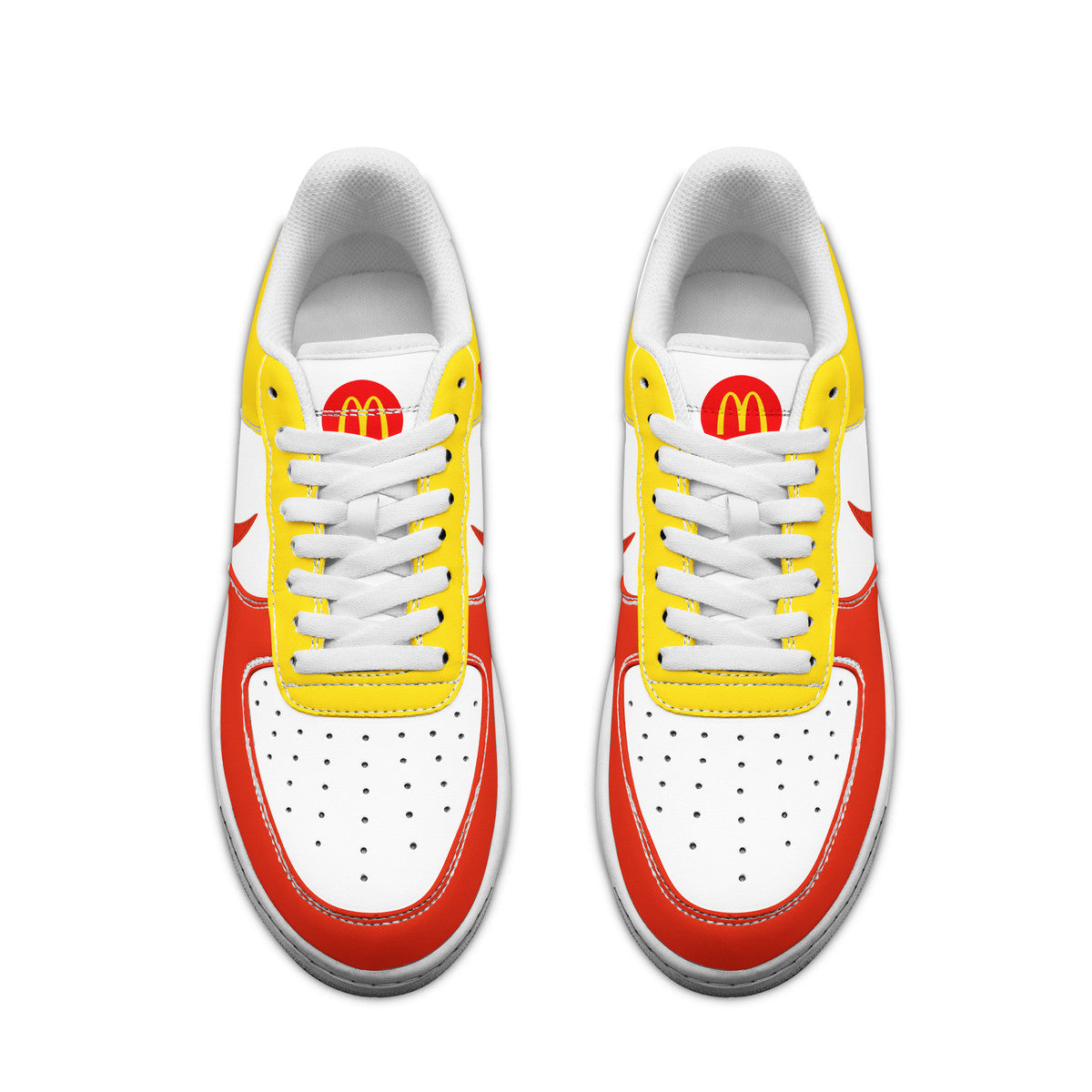 Ideafootwear McDonalds Air Low-Top Sneakers Shoes For Men And Women