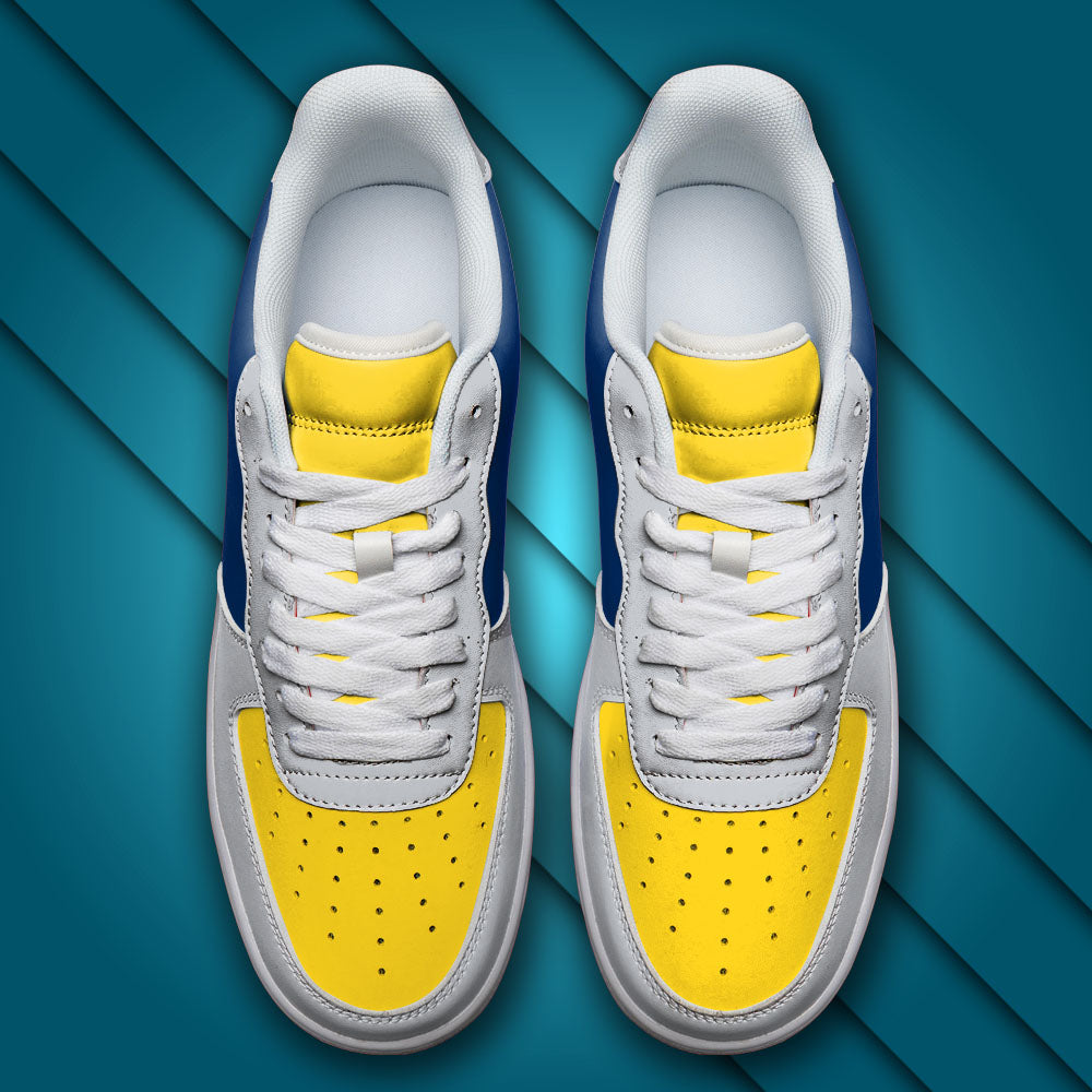 Ideafootwear Michigan Wolverines NCAA Air Low-Top Sneakers Shoes For Men And Women