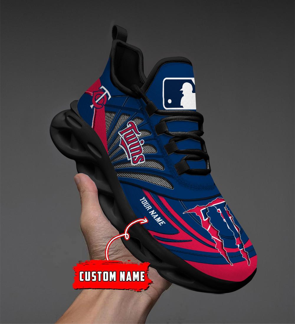 Ideafootwear Minnesota Twins Max Soul Shoes Sneakers For Men And Women