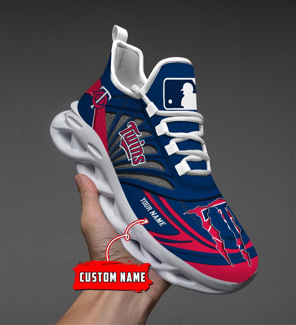 Ideafootwear Minnesota Twins Max Soul Shoes Sneakers For Men And Women