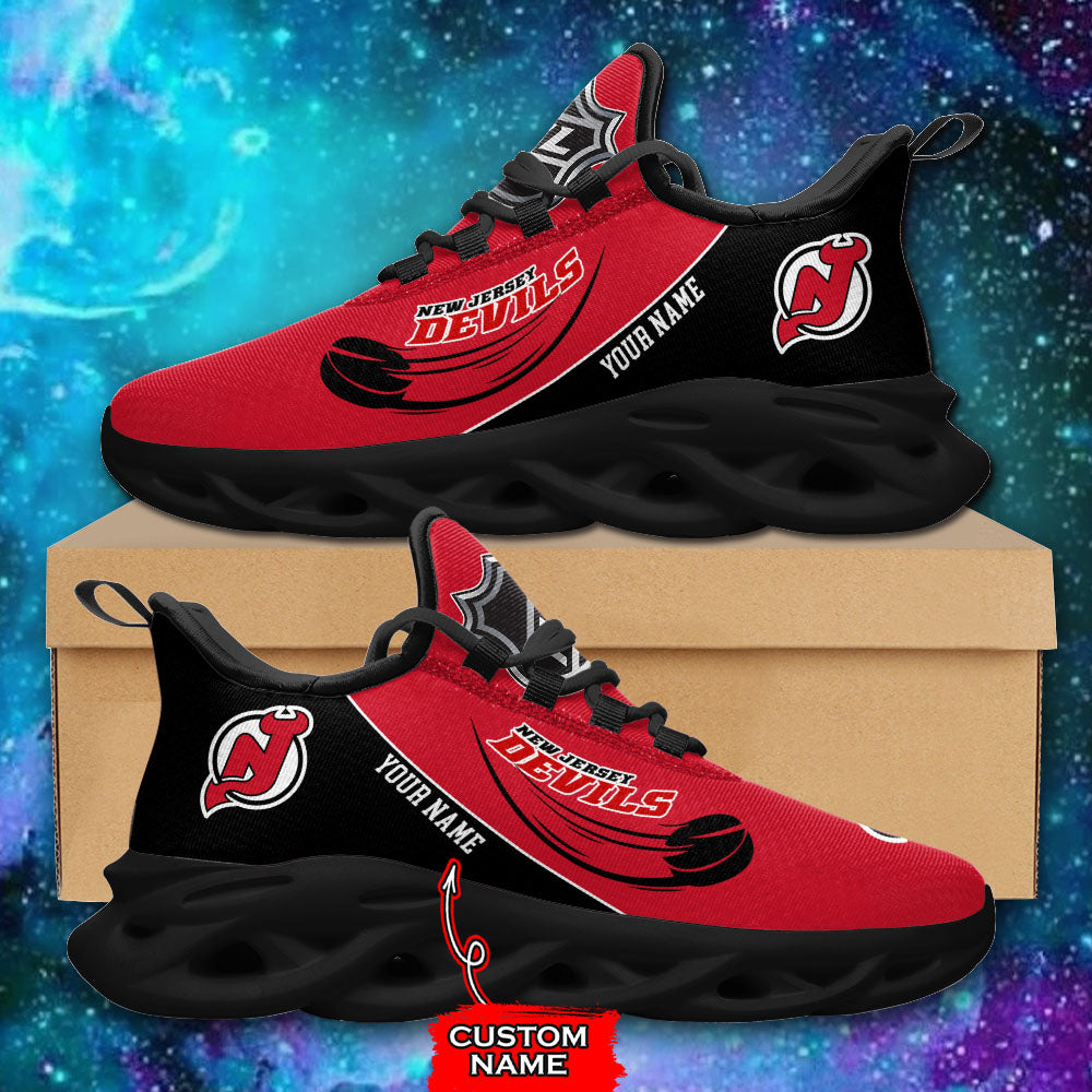 Ideafootwear New Jersey Devils NHL Max Soul Shoes Sneakers For Men And Women