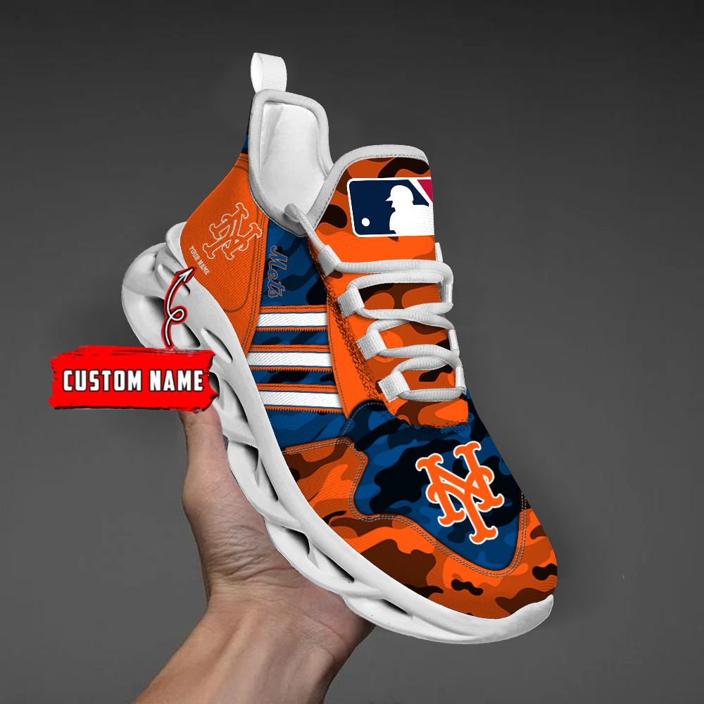 Ideafootwear New York Mets Max Soul Shoes Sneakers For Men And Women
