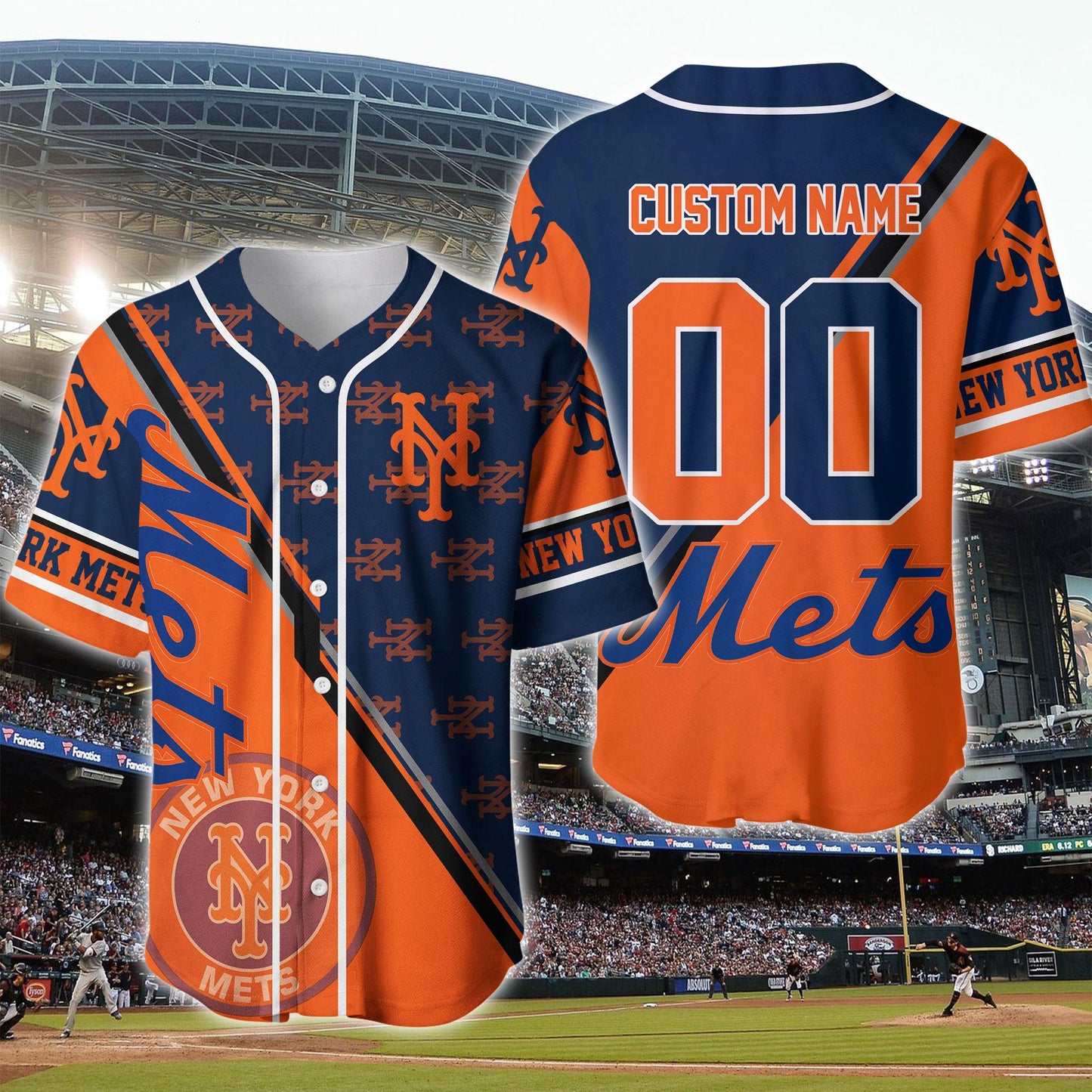 Ideafootwear New York Mets Max Soul Shoes Sneakers For Men And Women