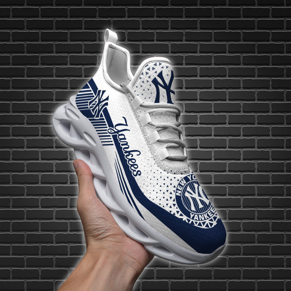 Ideafootwear New York Yankees MLB Max Soul Shoes Sneakers For Men And Women