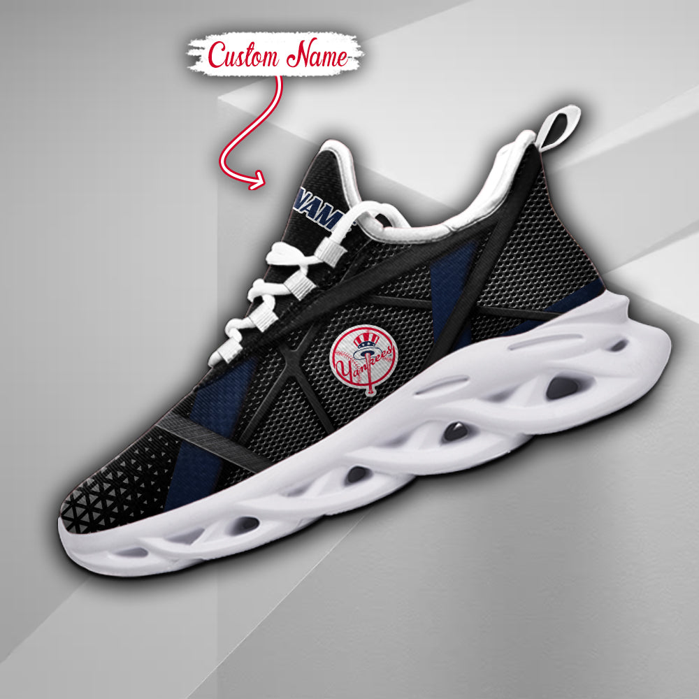 Ideafootwear New York Yankees MLB Max Soul Shoes Sneakers For Men And Women