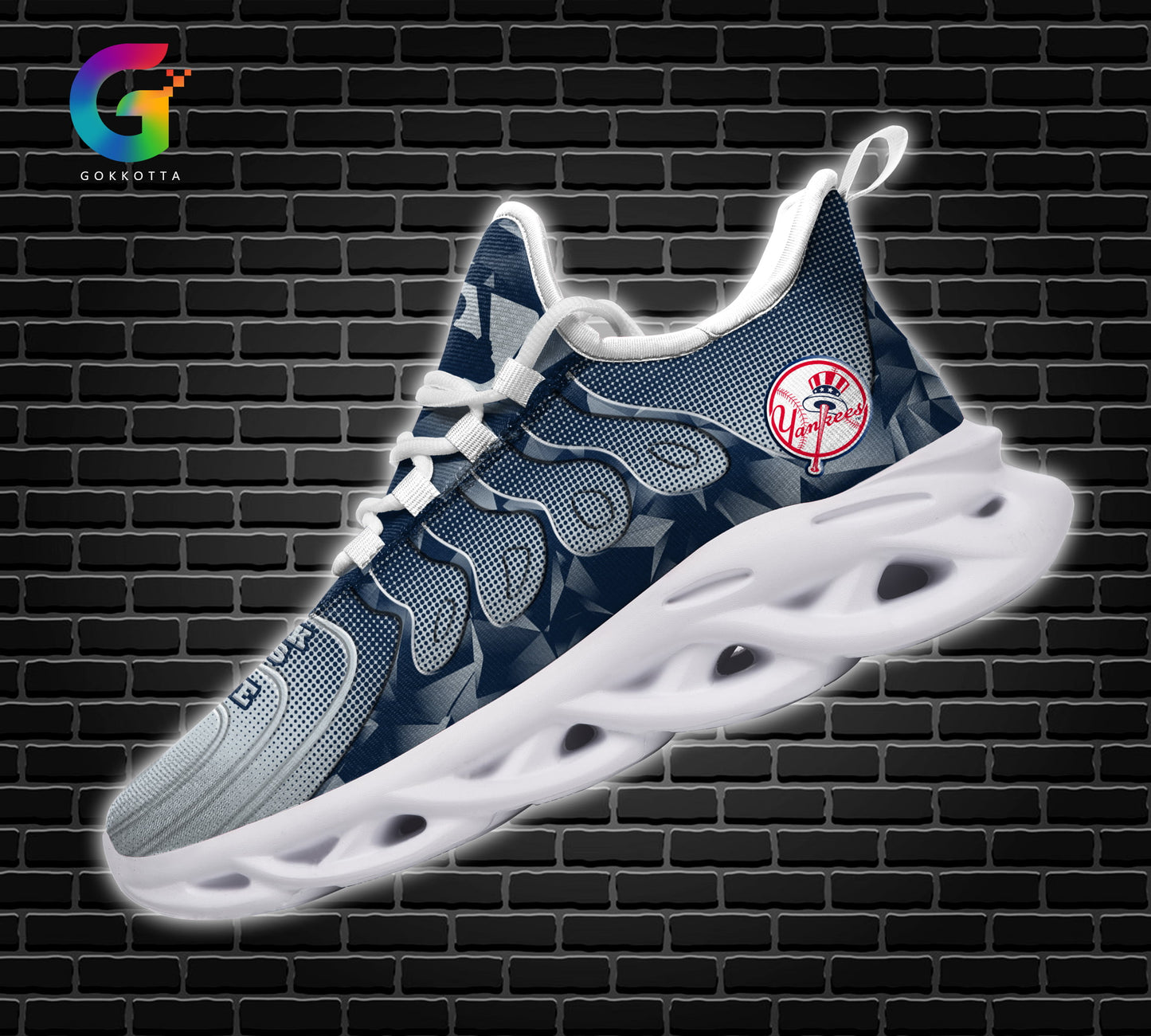 Ideafootwear New York Yankees NCAA Max Soul Shoes Sneakers For Men And Women