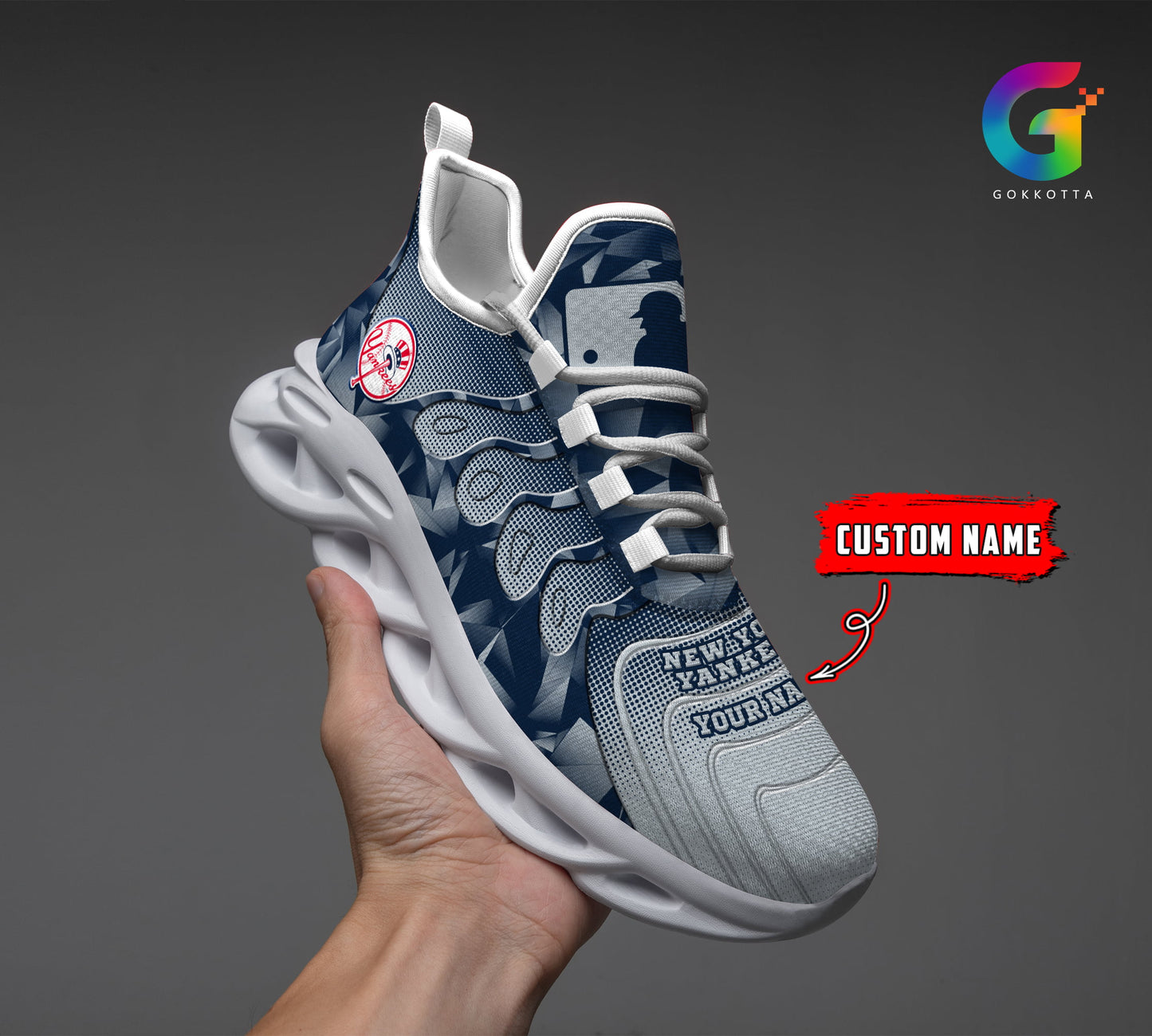 Ideafootwear New York Yankees NCAA Max Soul Shoes Sneakers For Men And Women