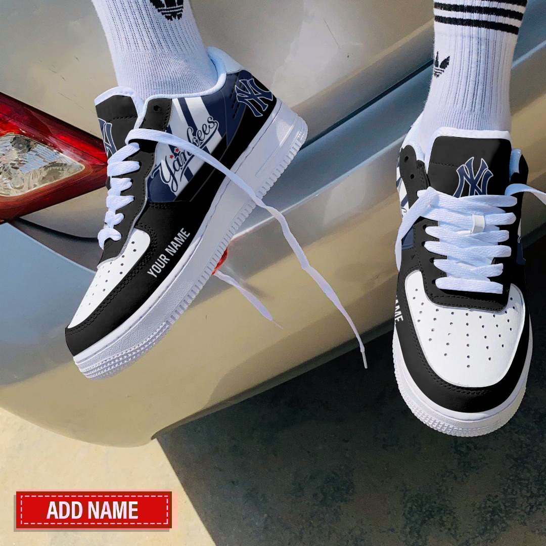 Ideafootwear New York Yankees NFL Air Low-Top Sneakers Shoes For Men And Women
