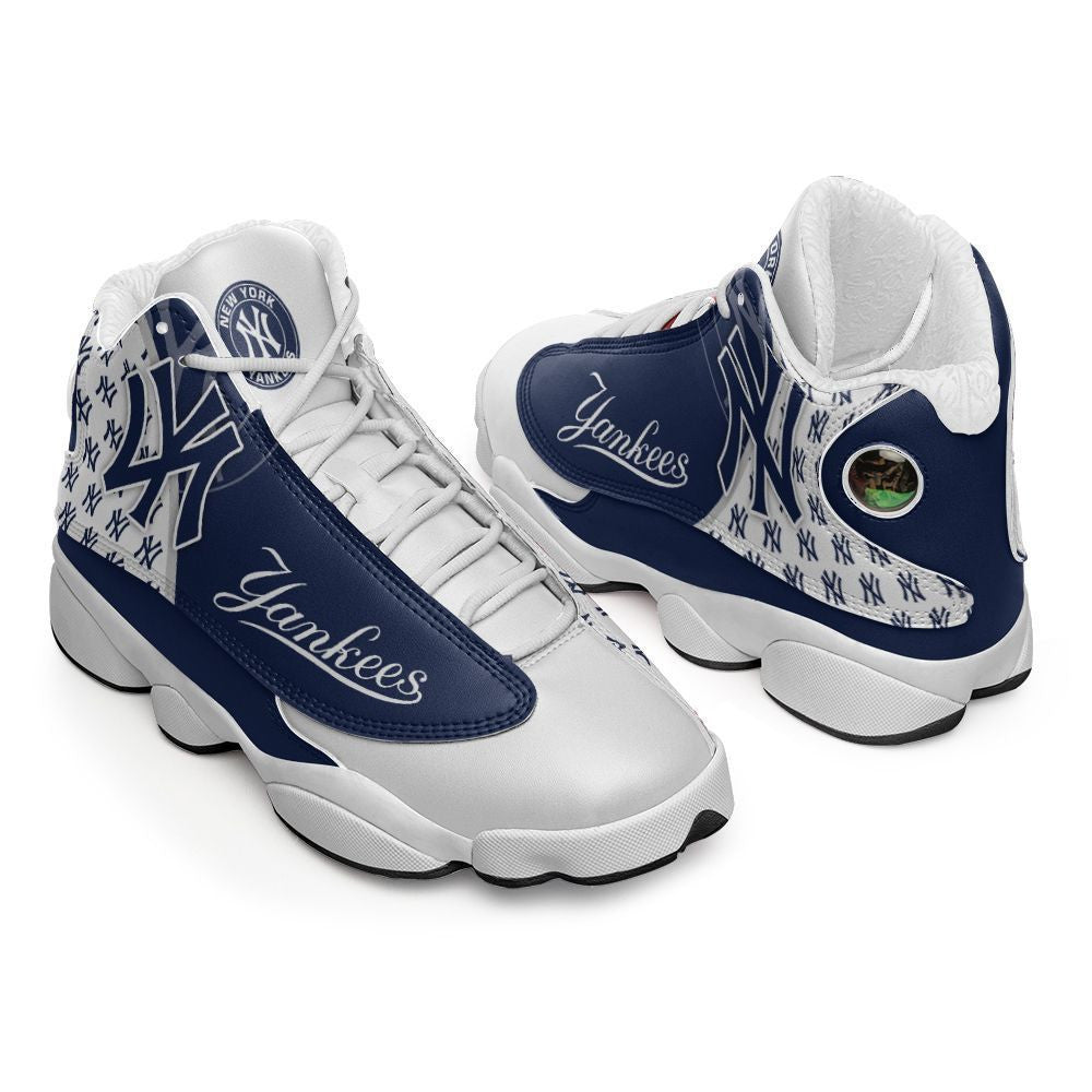 Ideafootwear New York Yankees NFL AJ13 Sneakers Shoes For Men And Women