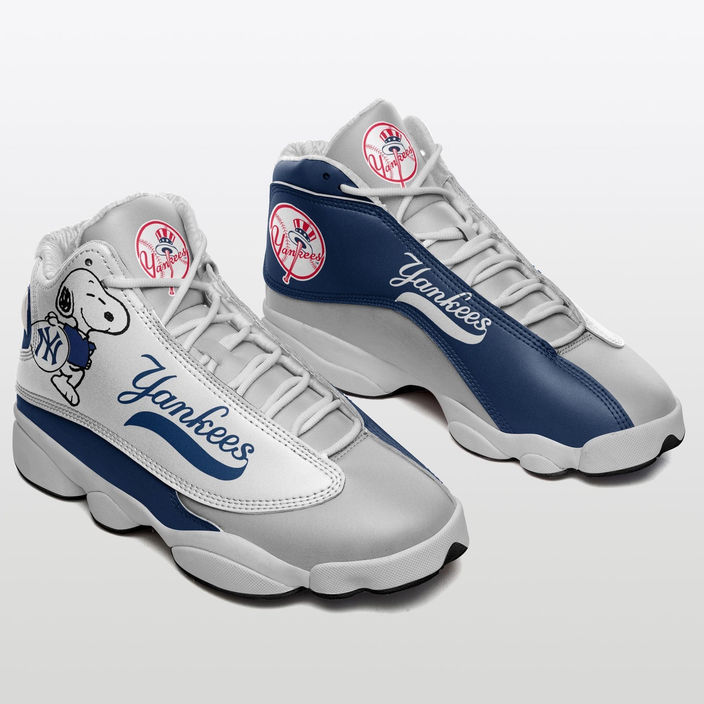 Ideafootwear New York Yankees NFL AJ13 Sneakers Shoes For Men And Women