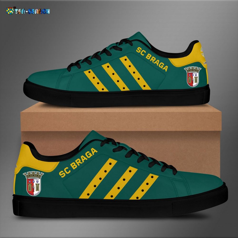 Ideafootwear SC Braga Skate Stan Shoes Sneakes For Men And Women