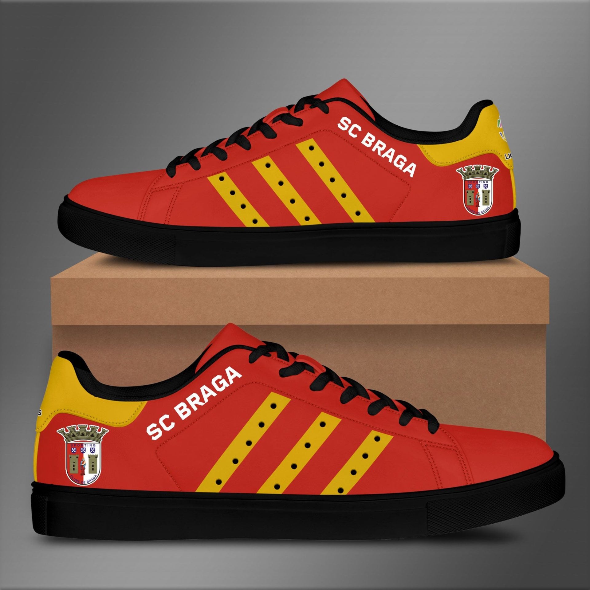 Ideafootwear SC Braga Skate Stan Shoes Sneakes For Men And Women