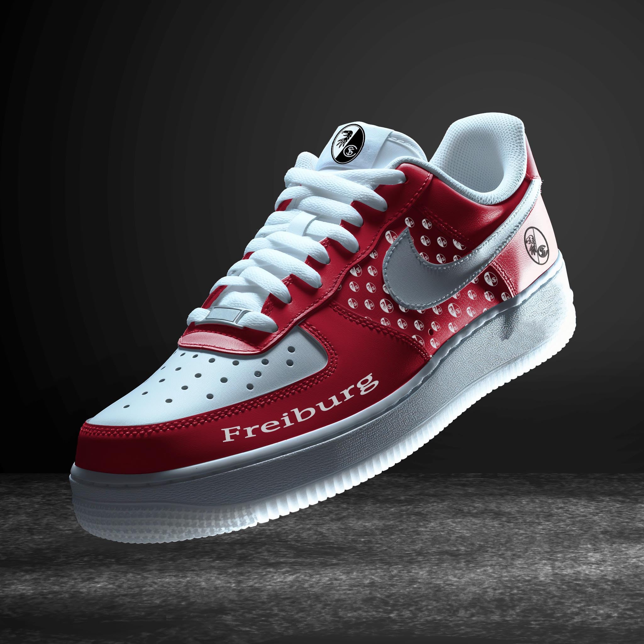 Ideafootwear SC Freiburg Bundesliga Air Low-Top Sneakers Shoes For Men And Women