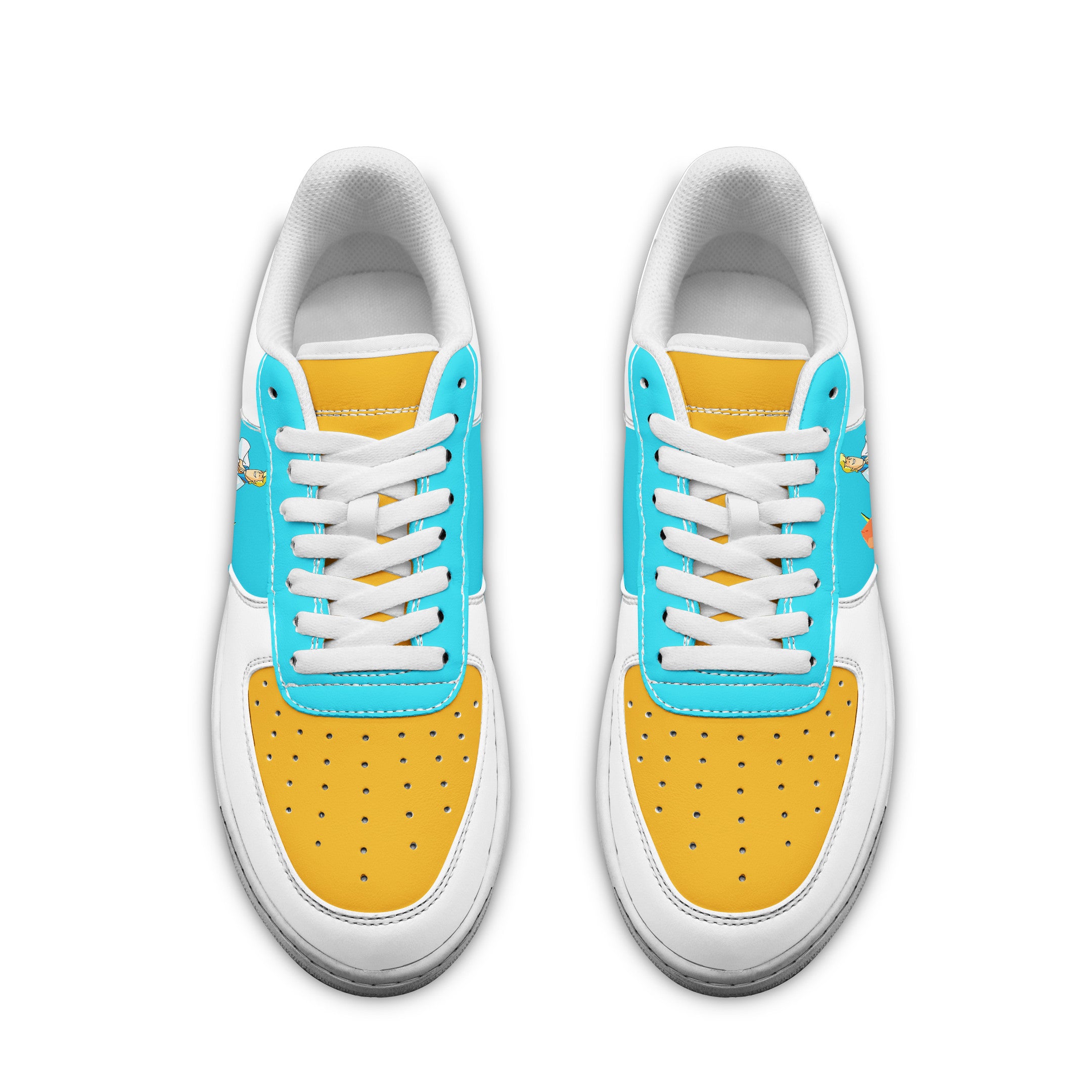 Ideafootwear Scooby-Doo Air Low-Top Sneakers Shoes For Men And Women