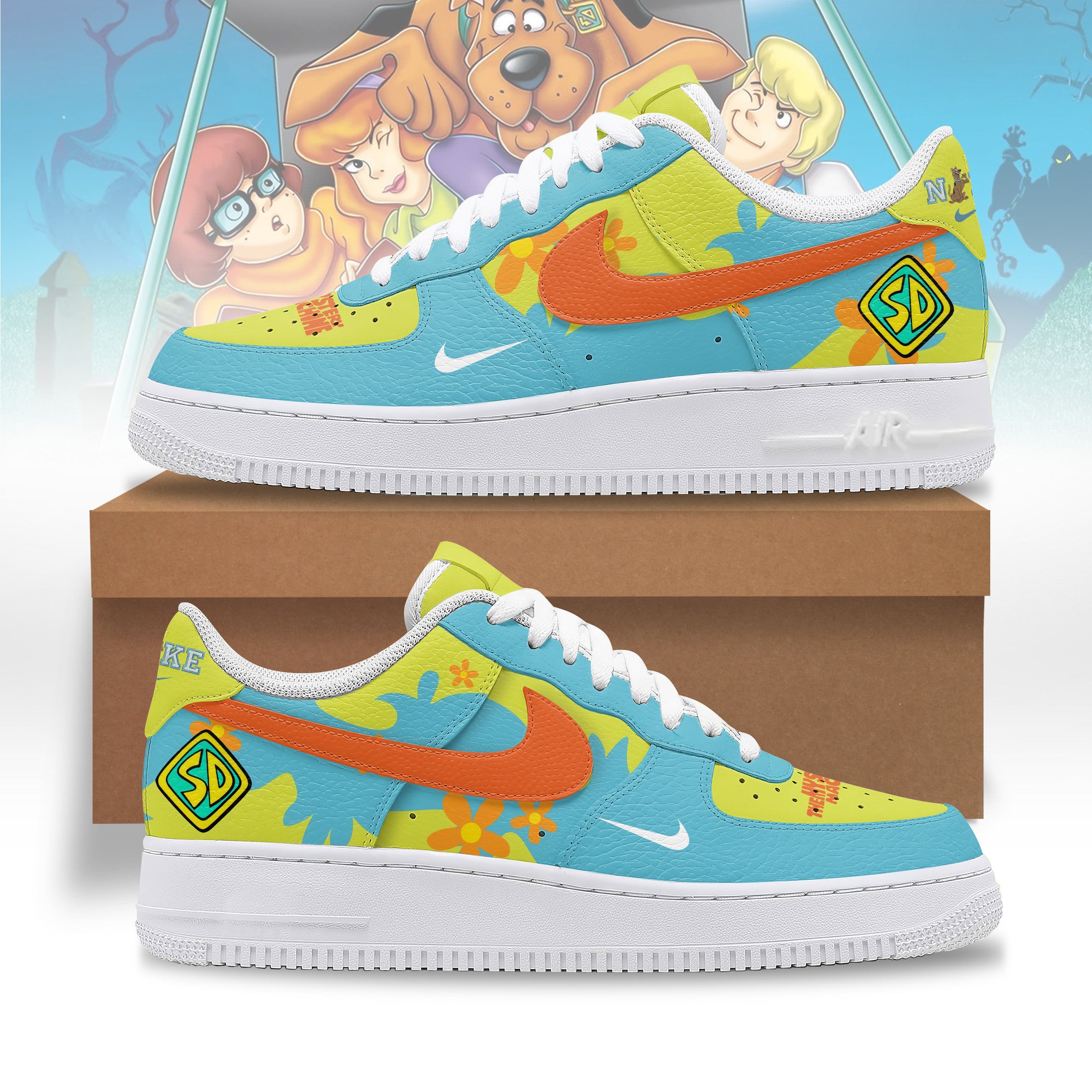 Ideafootwear Scorpion Get Over Here Air Low-Top Sneakers Shoes For Men And Women
