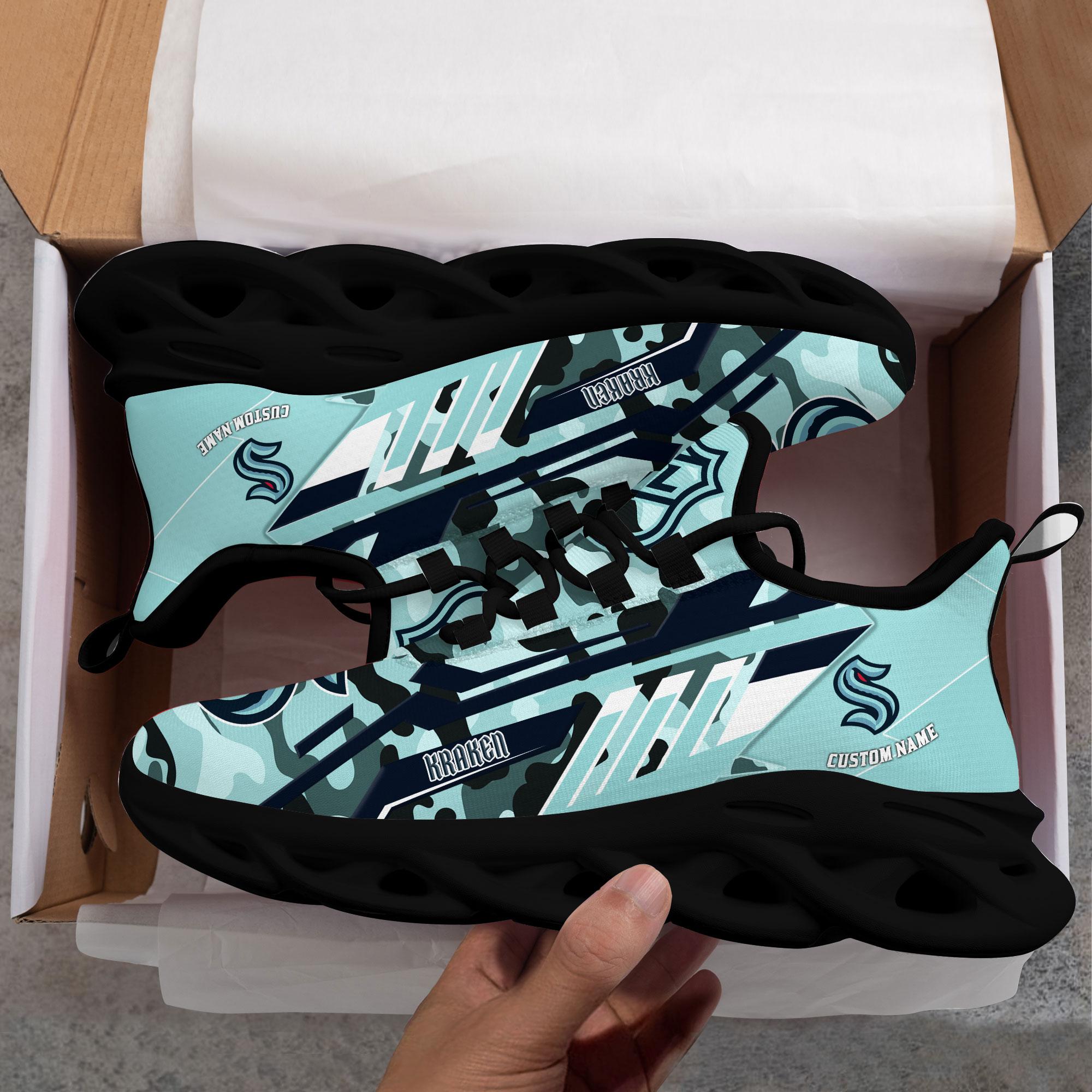 Ideafootwear Seattle Kraken Max Soul Shoes Sneakers For Men And Women
