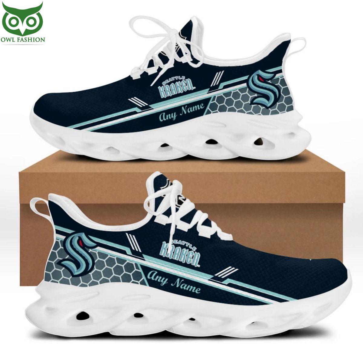 Ideafootwear Seattle Kraken Max Soul Shoes Sneakers For Men And Women