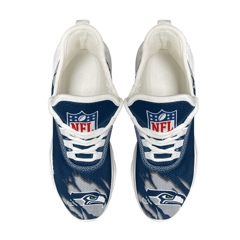 Ideafootwear Seattle Seahawks Max Soul Shoes Sneakers For Men And Women