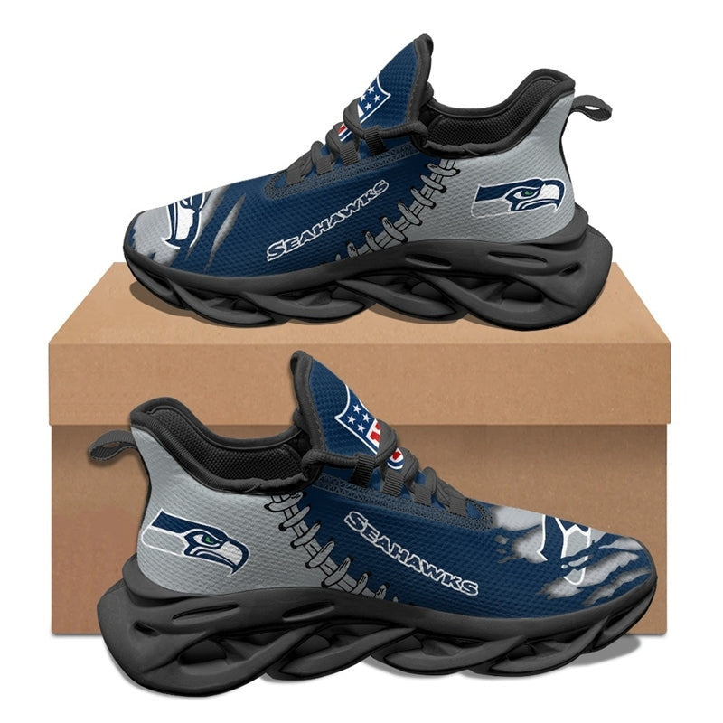 Ideafootwear Seattle Seahawks NFL Max Soul Shoes Sneakers For Men And Women