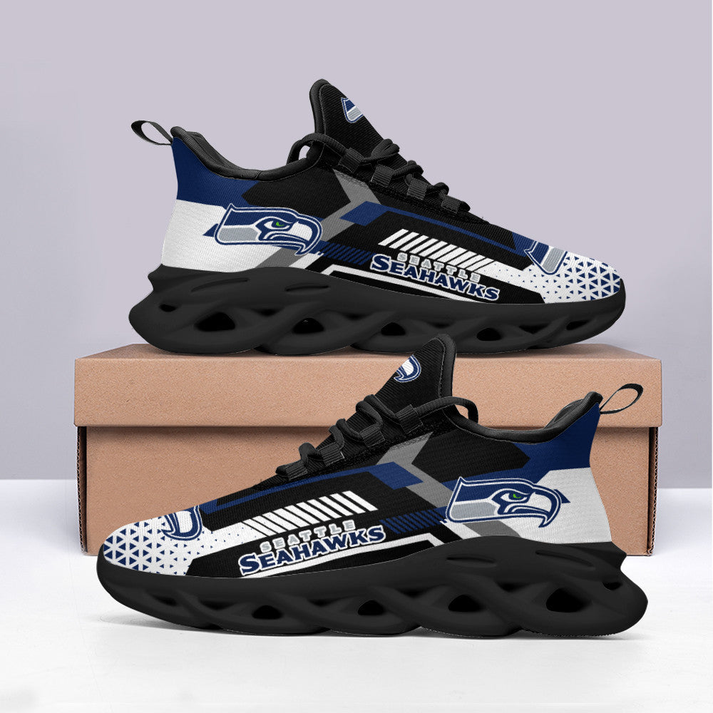 Ideafootwear Seattle Seahawks NFL Max Soul Shoes Sneakers For Men And Women