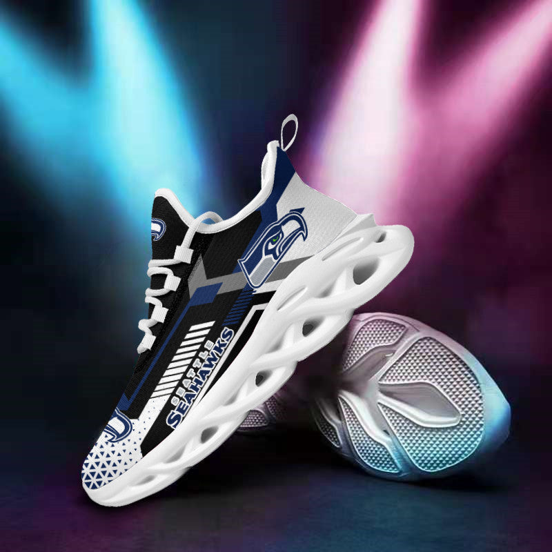 Ideafootwear Seattle Seahawks NFL Max Soul Shoes Sneakers For Men And Women