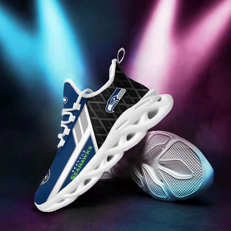Ideafootwear Seattle Seahawks NFL Max Soul Shoes Sneakers For Men And Women