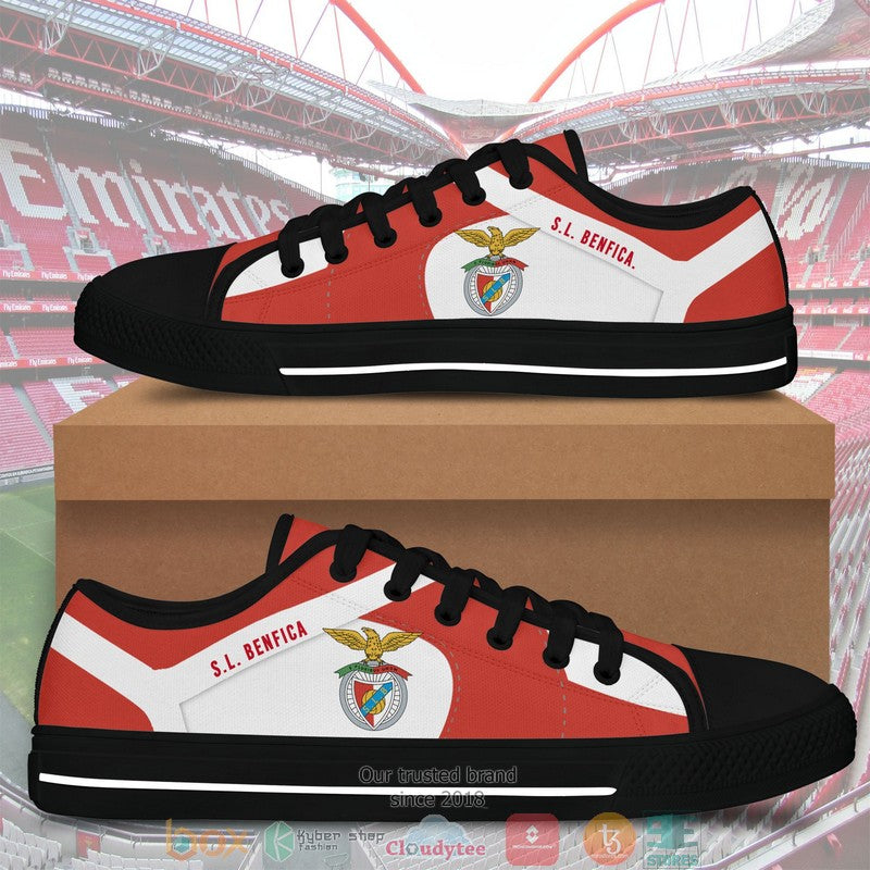 Ideafootwear SL Benfica Low Top Canvas Sneakers Shoes For Men And Women