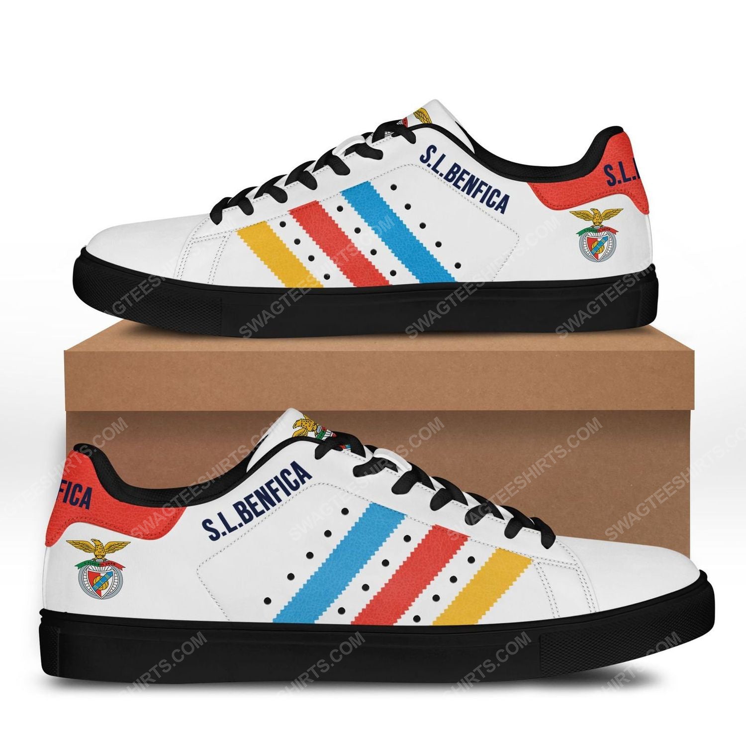 Ideafootwear SL Benfica Skate Stan Shoes Sneakes For Men And Women
