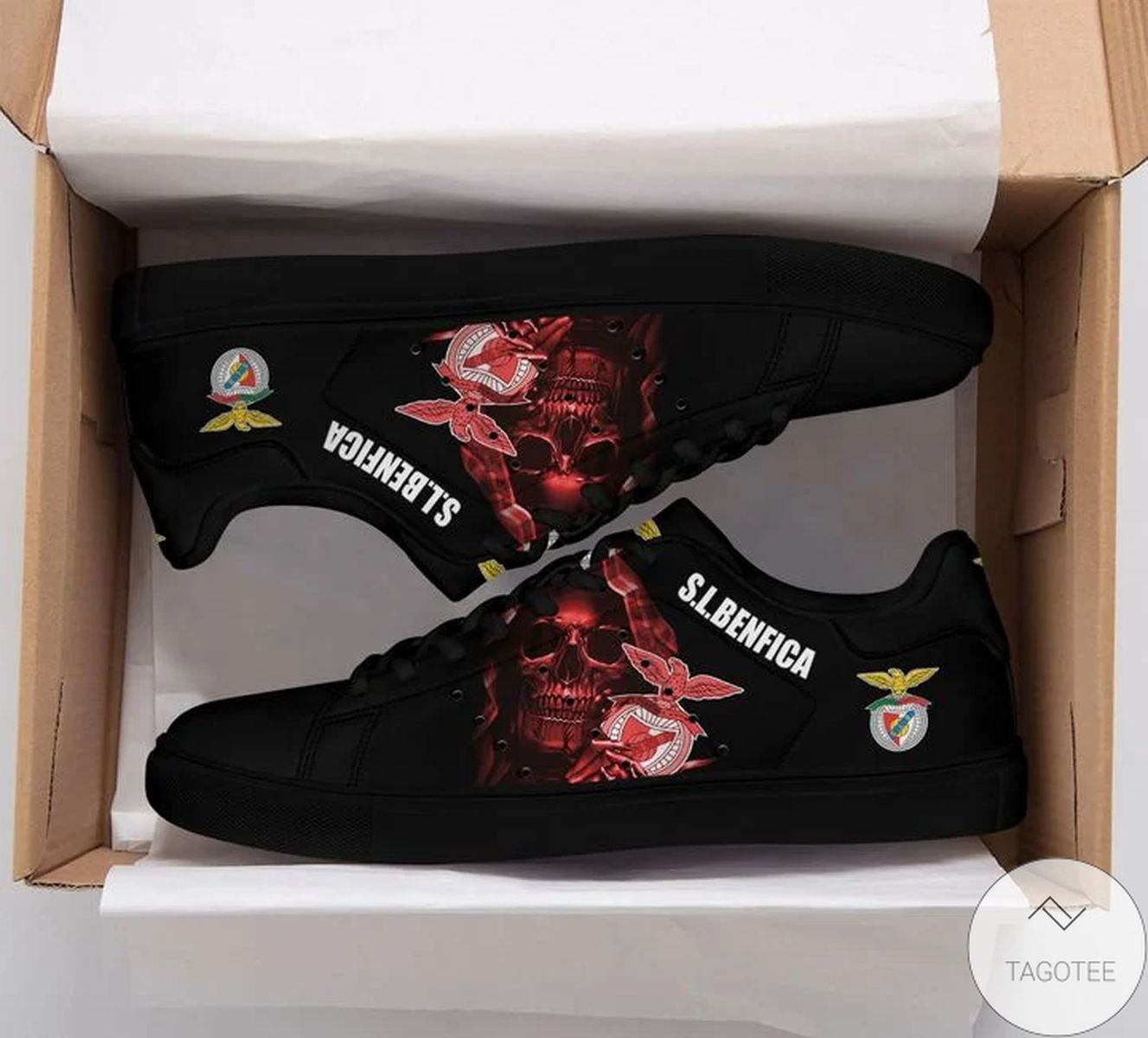 Ideafootwear SL Benfica Skate Stan Shoes Sneakes For Men And Women