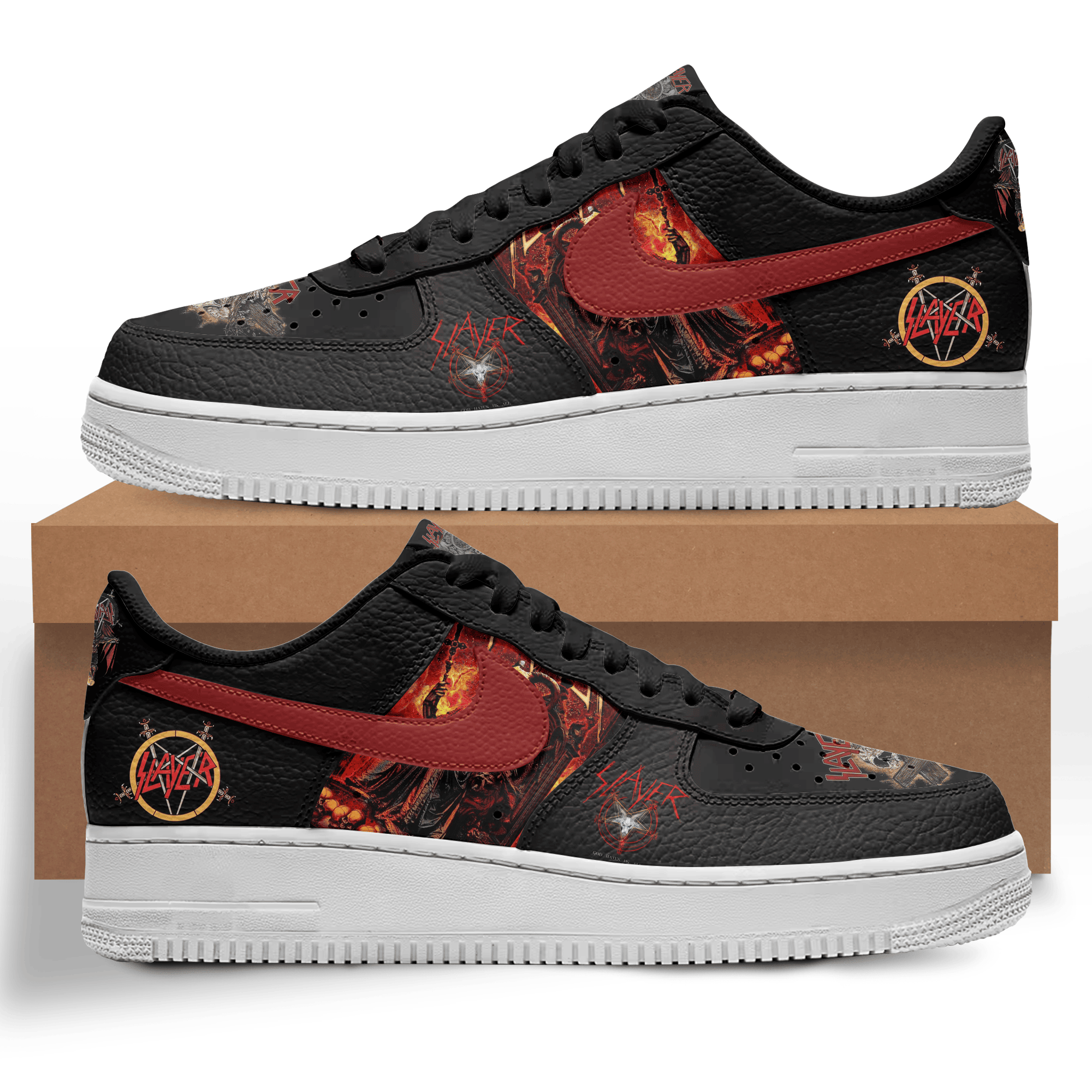 Ideafootwear Slayer Air Low-Top Sneakers Shoes For Men And Women