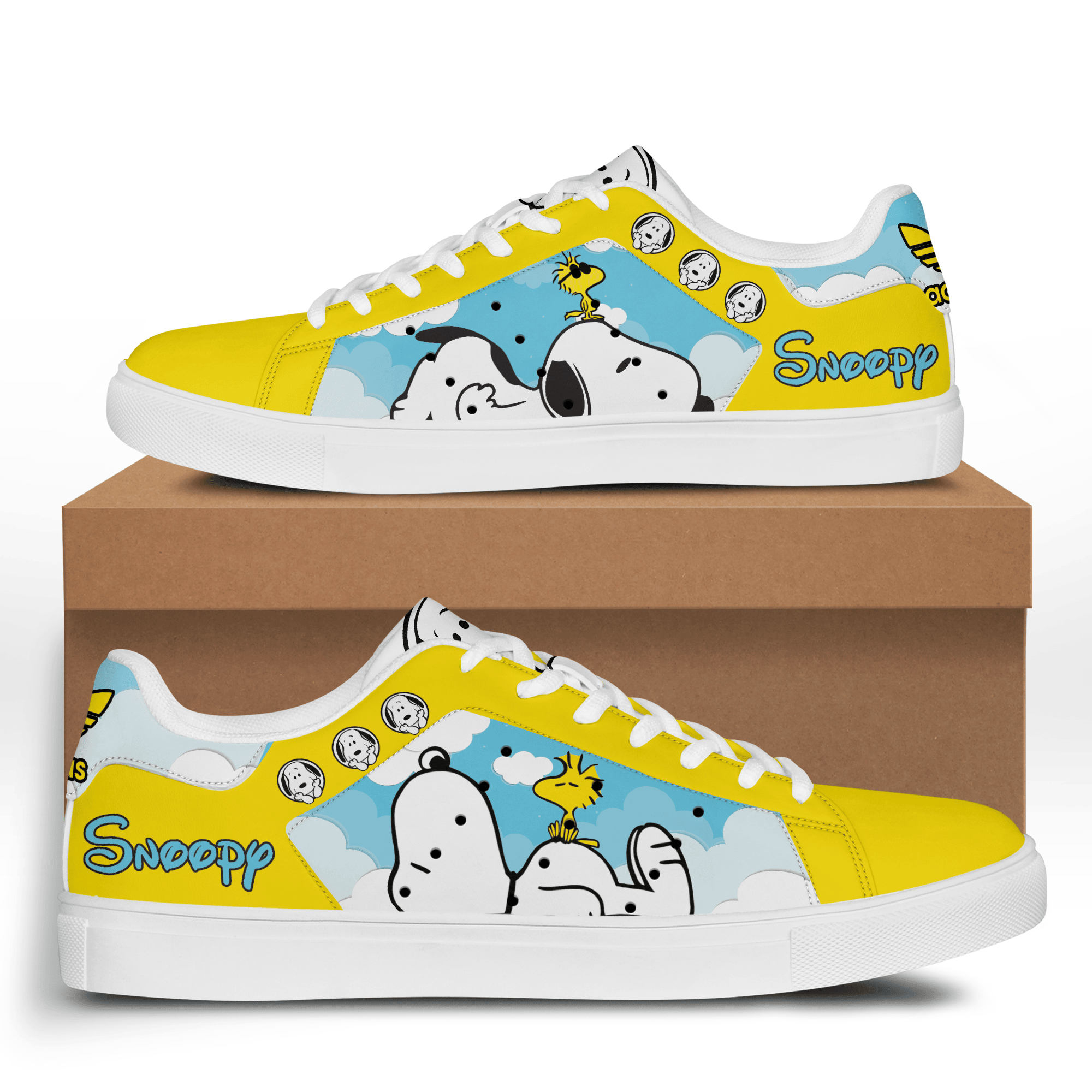 Ideafootwear Snoopy Skate Stan Shoes Sneakes For Men And Women