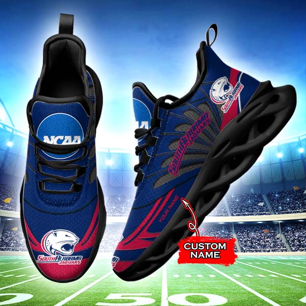 Ideafootwear South Alabama Jaguars NCAA Max Soul Shoes Sneakers For Men And Women