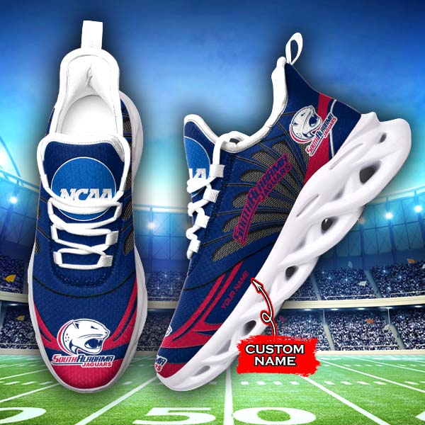Ideafootwear South Alabama Jaguars NCAA Max Soul Shoes Sneakers For Men And Women