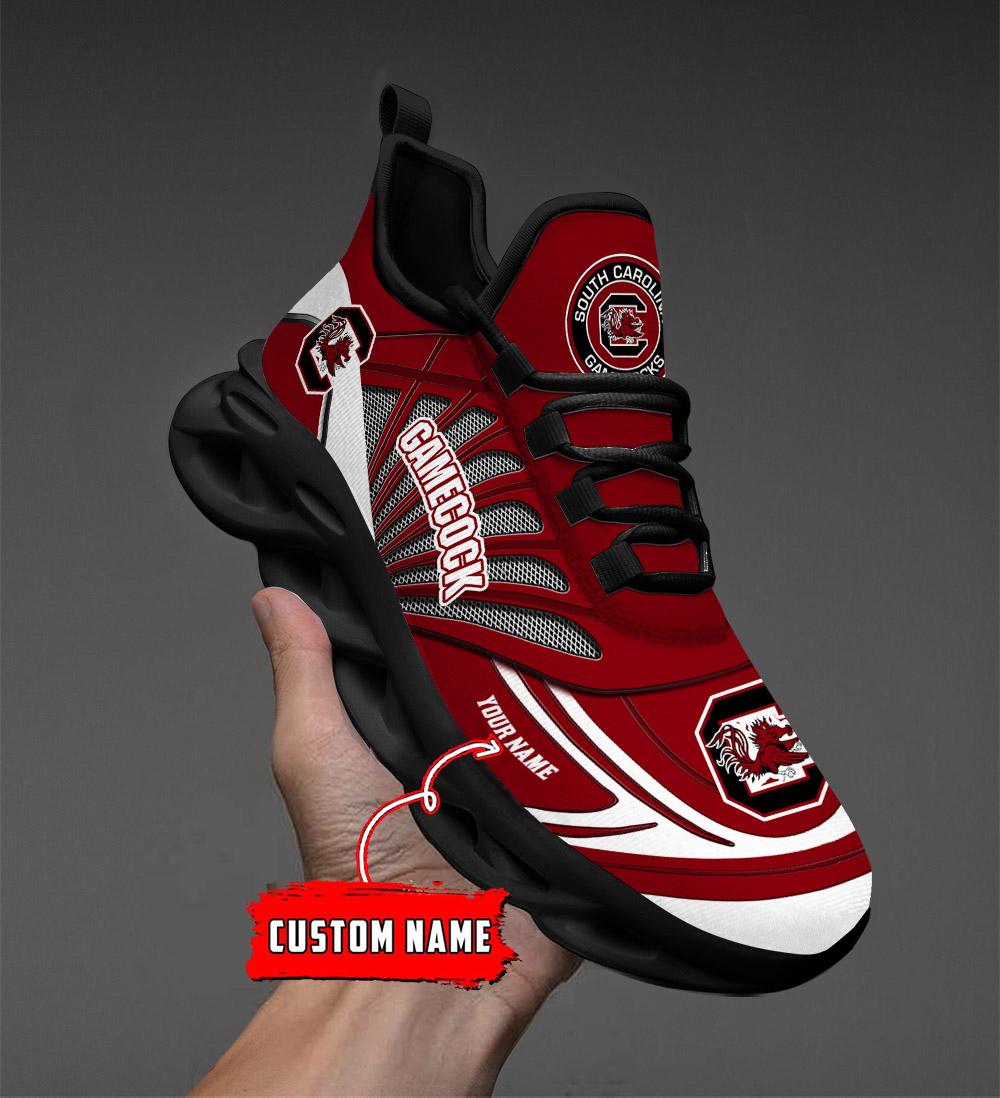 Ideafootwear South Carolina Gamecocks Max Soul Shoes Sneakers For Men And Women